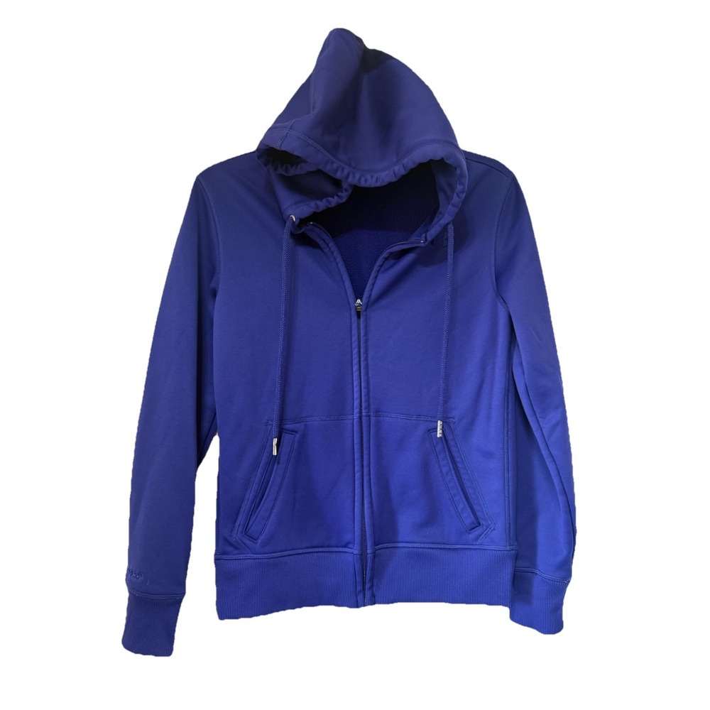 Under Armour Storm Blue Fleece Hoodie & Sweatshirt Long Sleeve‎ Full Zip Size S